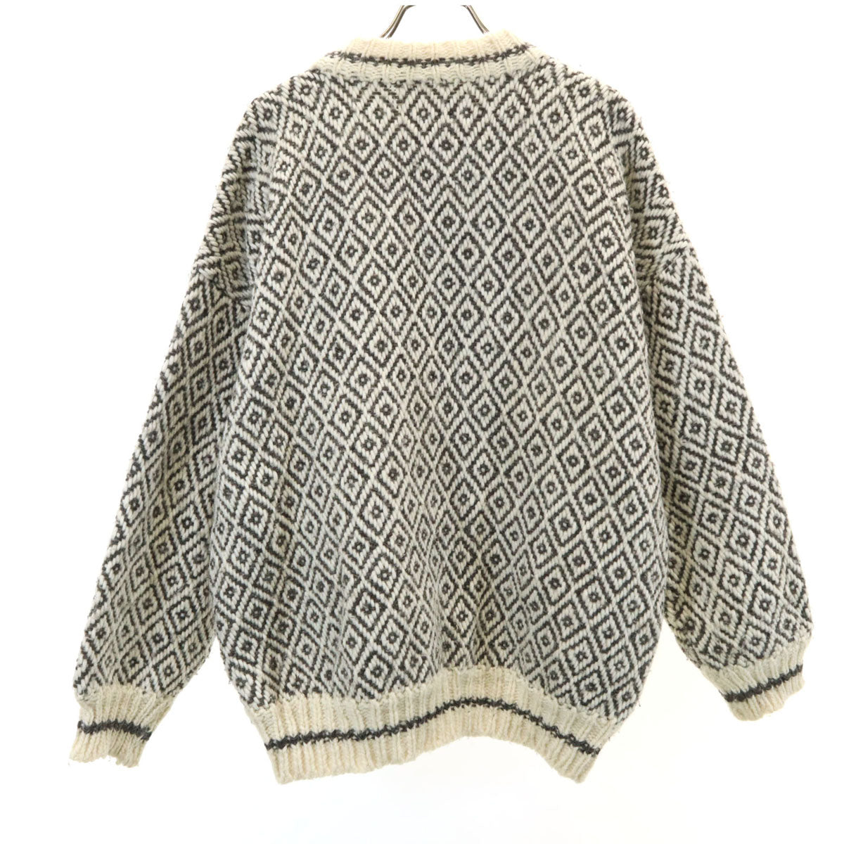 Compus Peddler キャンパスペドラー ウール100% 長袖 カーディガン M グレー系 レディース