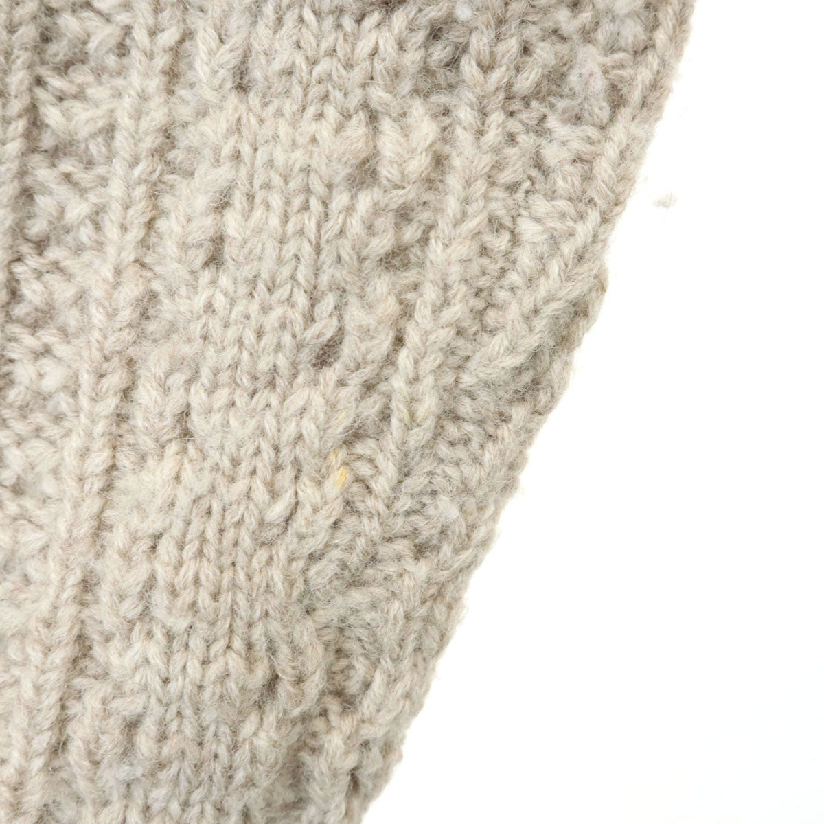 BOSTON TRADERS ボストントレーダーズ 90s ウール100% オールド 長袖 セーター ベージュ ニット メンズ