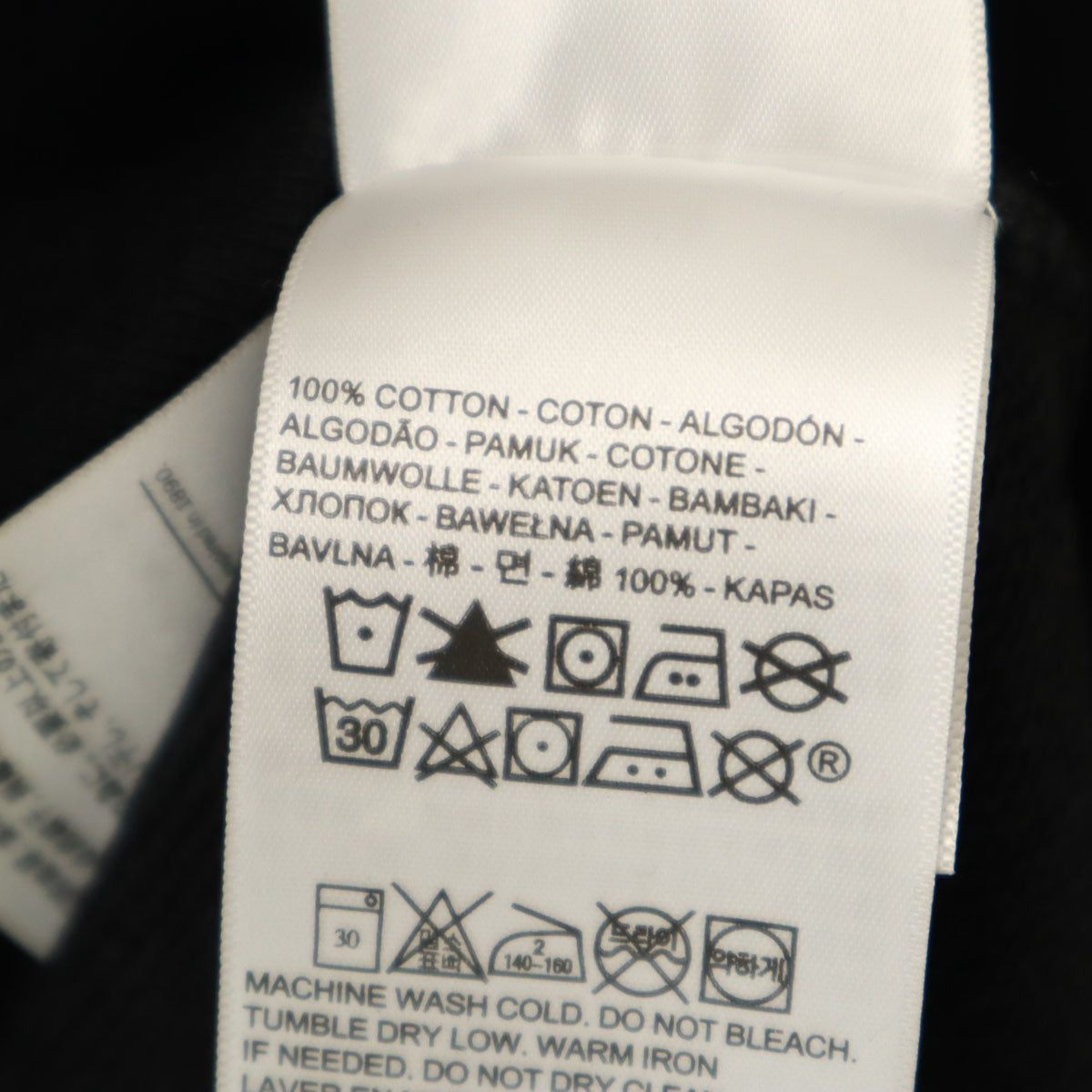 Levi's リーバイス 長袖 スウェットパーカー S ブラック メンズ