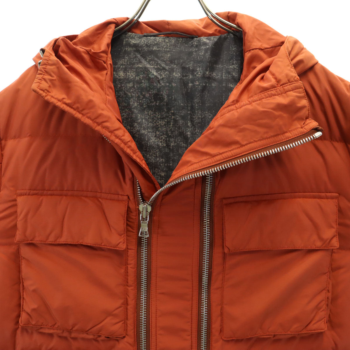 PS Paul Smith ピーエスポールスミス ダウンジャケット L オレンジ メンズ