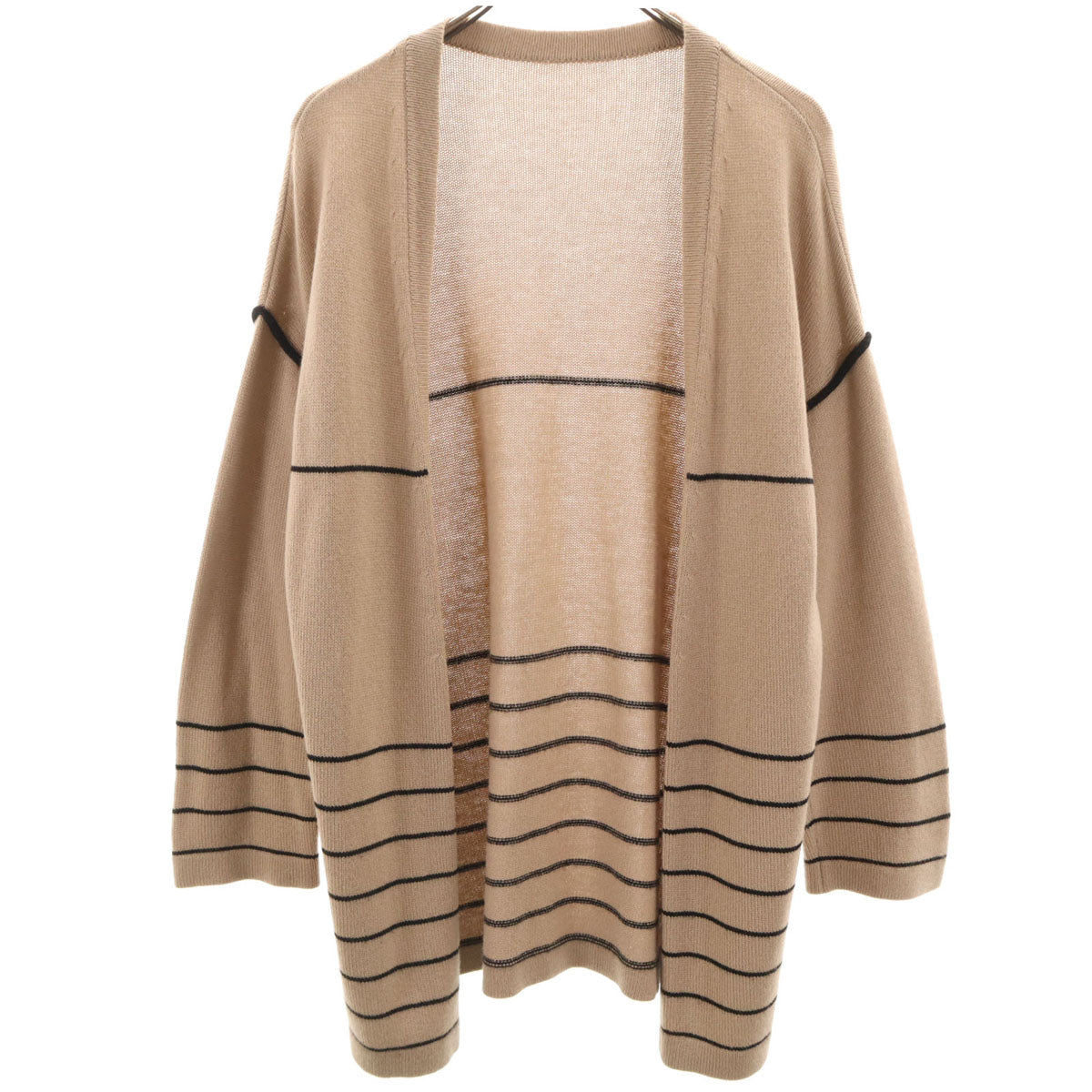 FOXEY フォクシー カシミア100％ 長袖 ニットカーディガン ベージュ レディース