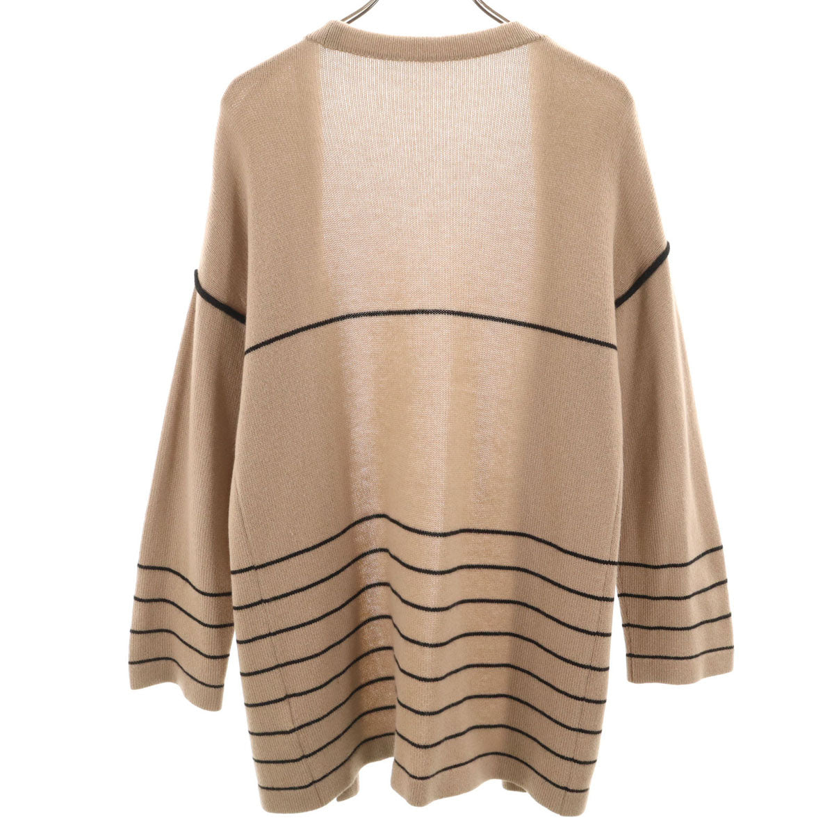 FOXEY フォクシー カシミア100％ 長袖 ニットカーディガン ベージュ レディース