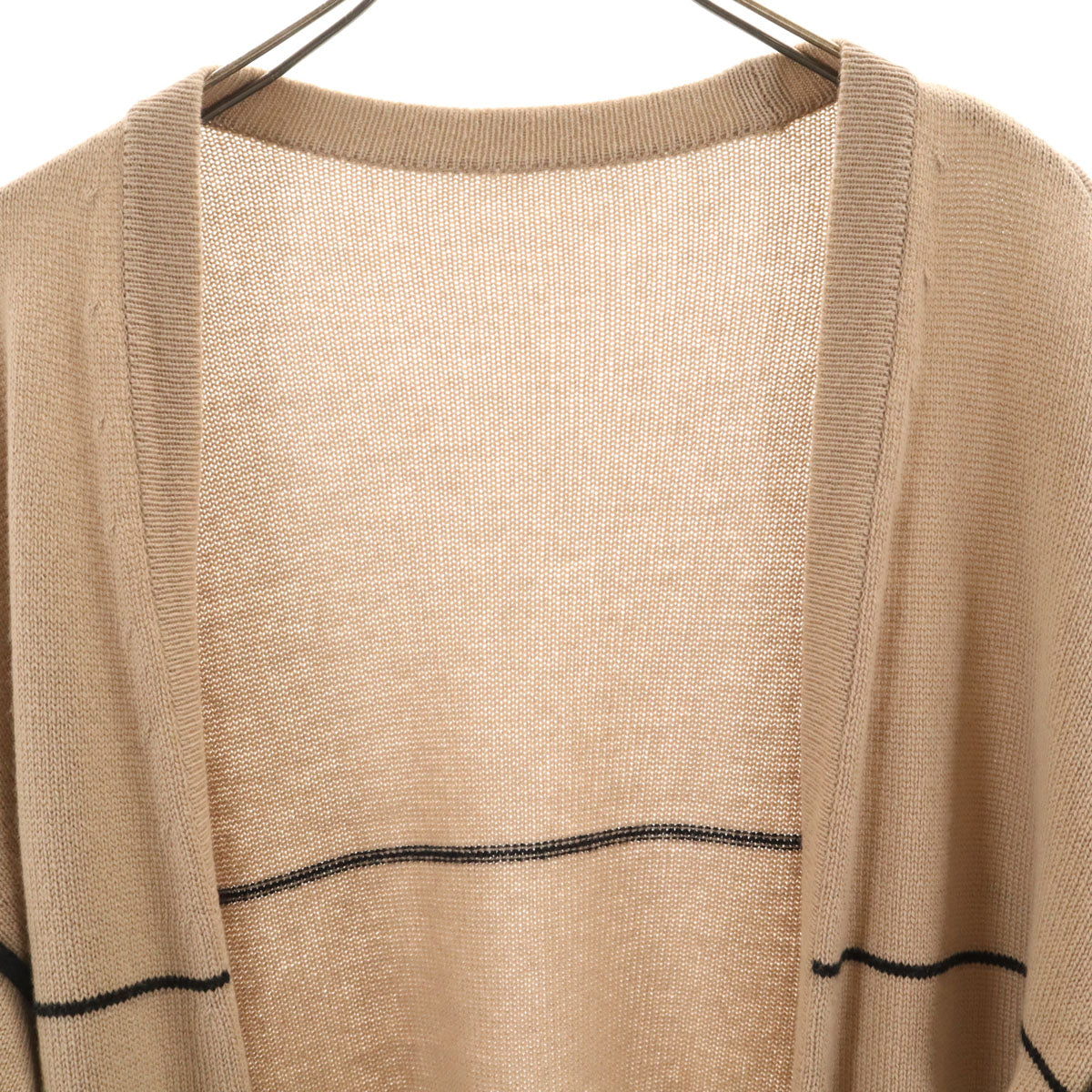 FOXEY フォクシー カシミア100％ 長袖 ニットカーディガン ベージュ レディース