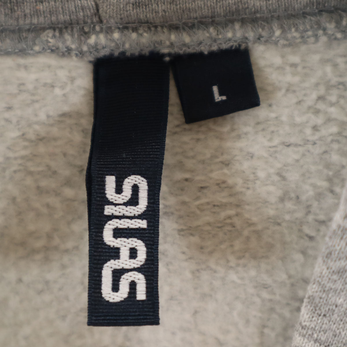 SILAS サイラス 長袖 スウェットパーカー L グレー プルオーバー 裏起毛 メンズ