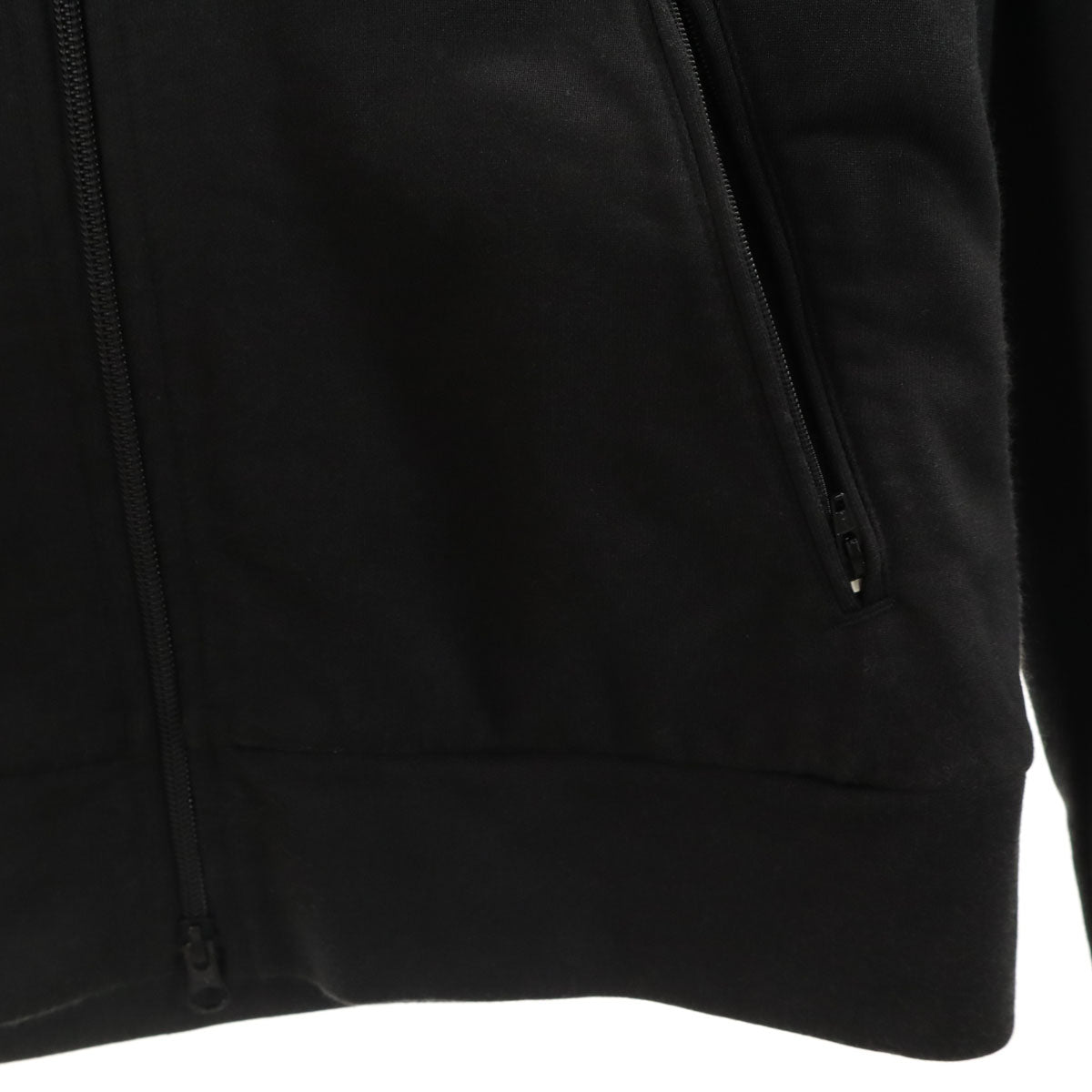 Y-3 ワイスリー adidas アディダス コラボ 長袖 ジップパーカー S ブラック ヨウジヤマモト 裏フリース メンズ