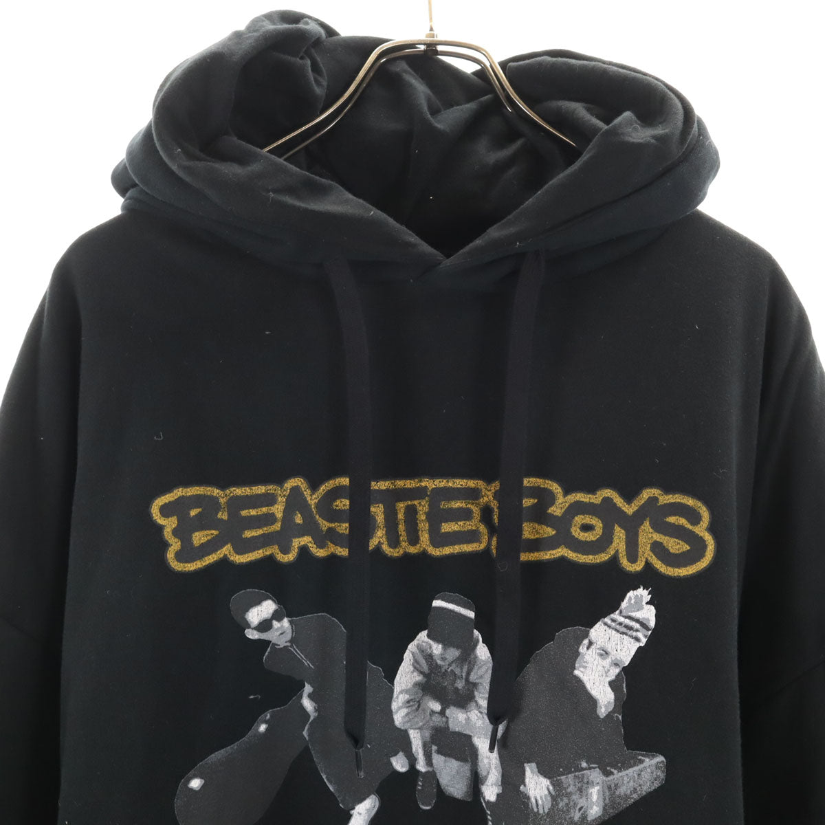 nano universe ナノユニバース 西川ダウン コラボ 長袖 ダウン スウェットパーカー L ブラック プルオーバー メンズ