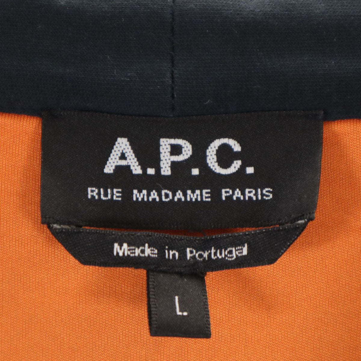A.P.C. アーペーセー 長袖 ボンディング カーディガン L ネイビー メンズ