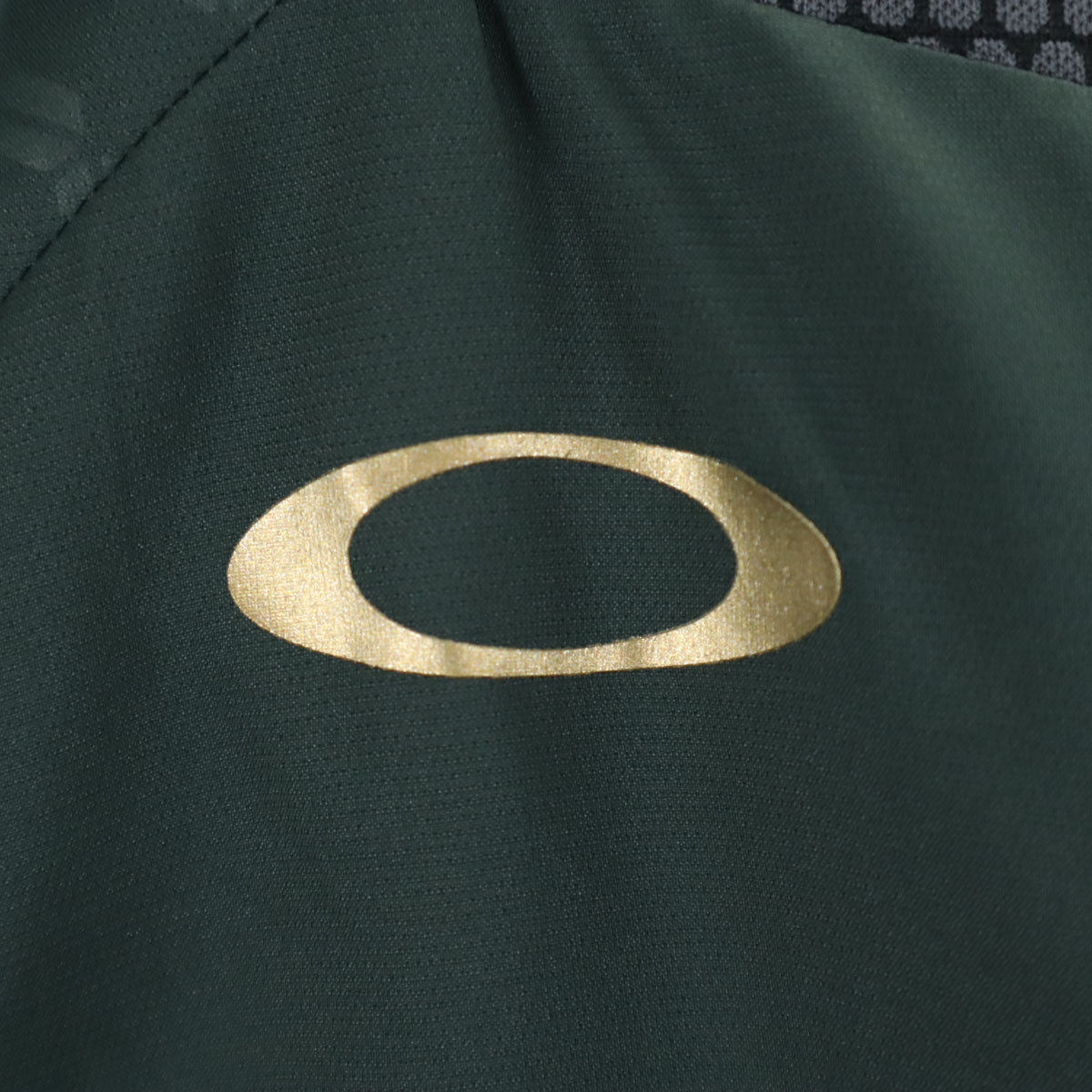 OAKLEY オークリー トラックジャケット M 深緑 ウィンドブレーカー メンズ