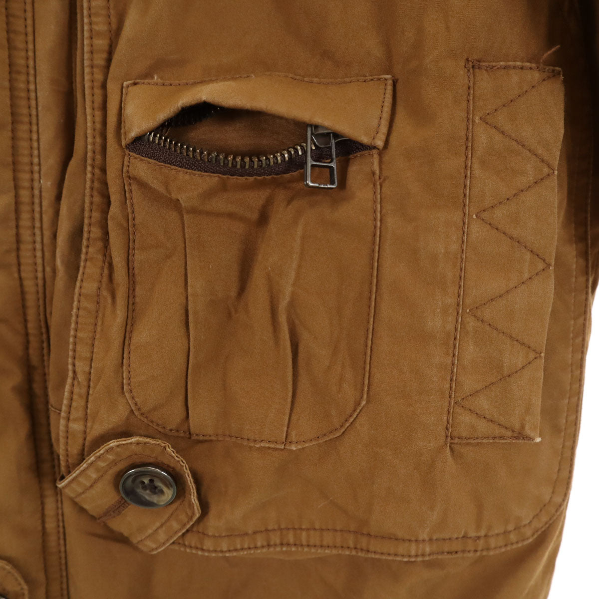 VARDE77 バルデ77 日本製 ハンティングジャケット 1 ブラウン ヴァルデ77 メンズ