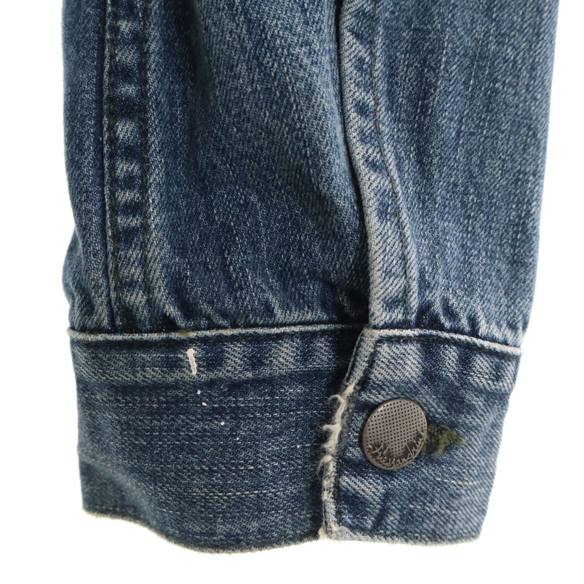 DANIELE ALESSANDRINI ダニエレ アレッサンドリー二 イタリア製 ヴィンテージ加工 デニムジャケット M ウォッシュブルー ジージャン メンズ