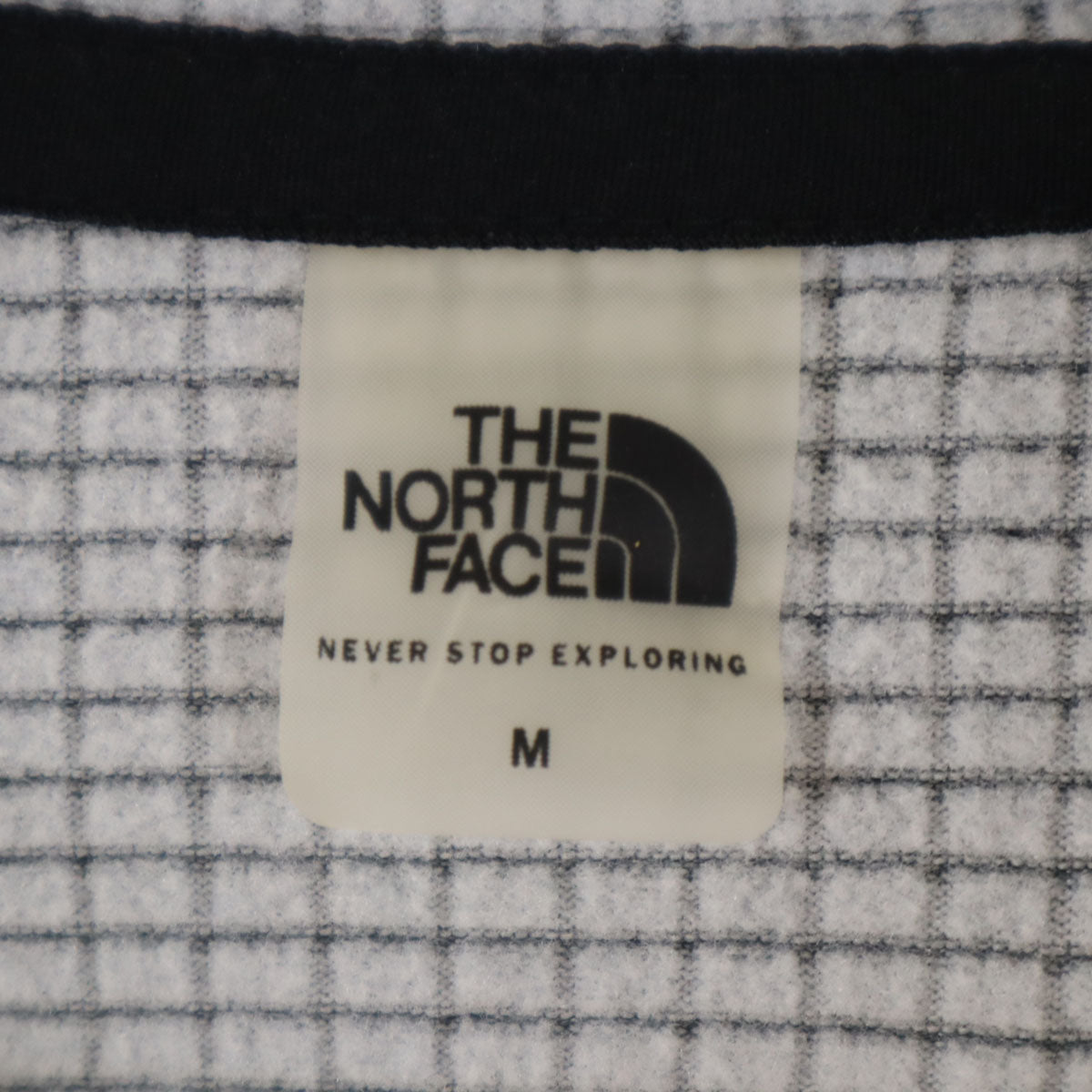 美品 THE NORTH FACE ザノースフェイス サーマルバーサグリッドフーディ ジャケット M グレー アウトドア NT61878 メンズ