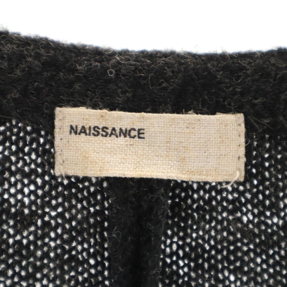 美品 NAISSANCE ネサーンス 日本製 ポンチョ チャコール ニット レディース