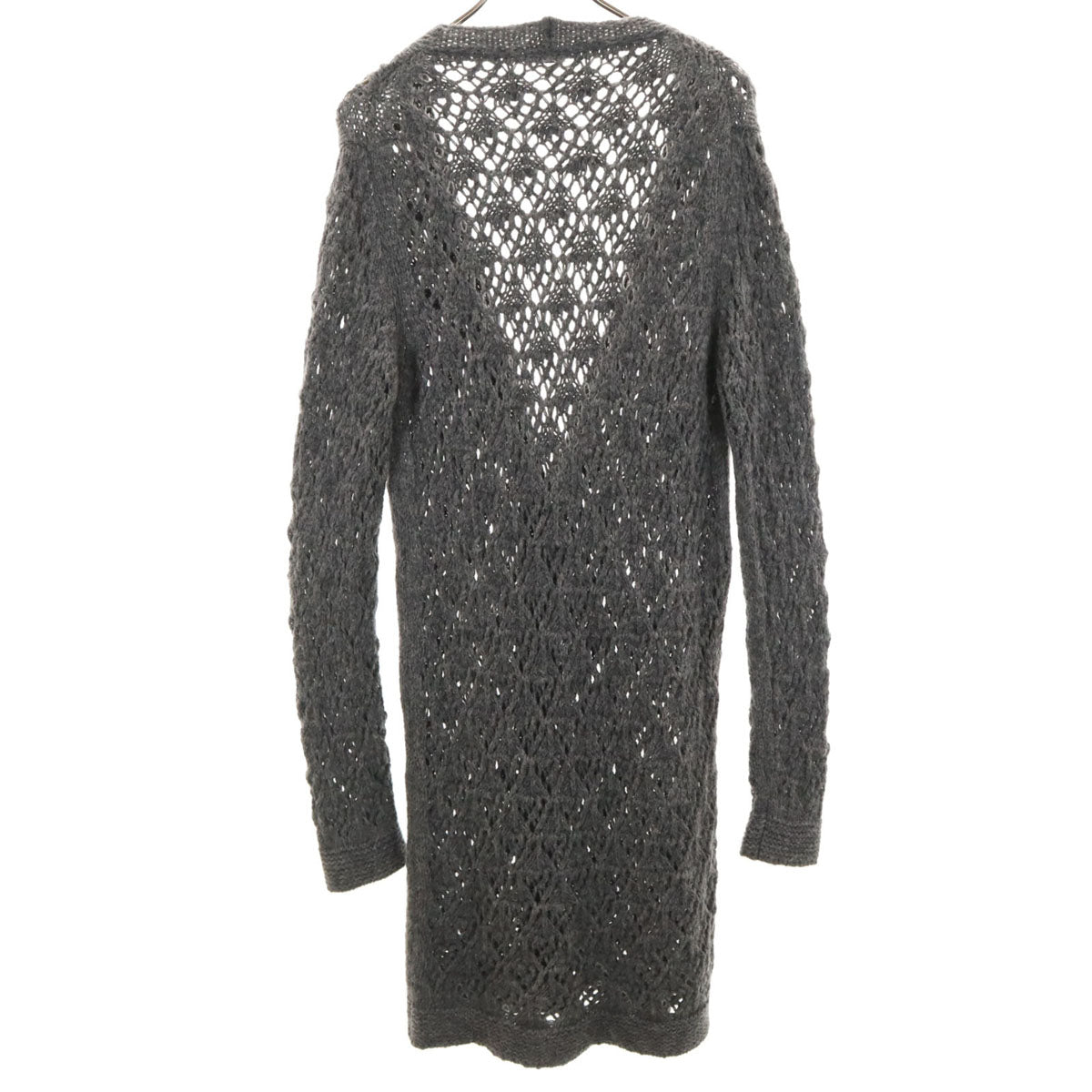 ASPESI アスペジ イタリア製 長袖 ニットカーディガン グレー レディース