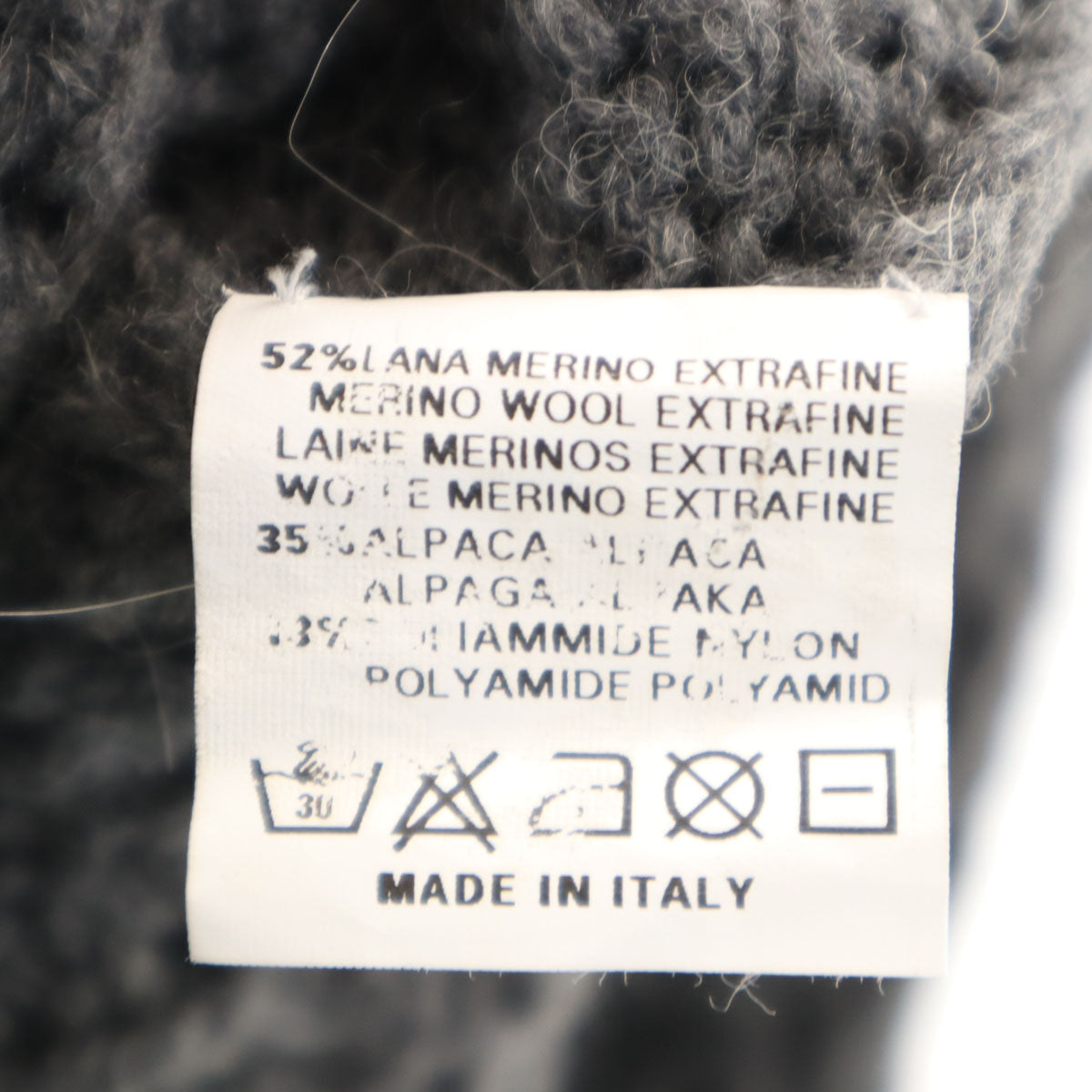 ASPESI アスペジ イタリア製 長袖 ニットカーディガン グレー レディース