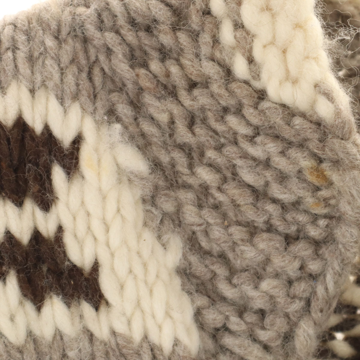 cowichan 80s 90s カナダ製 オールド カウチンジャケット M グレー系 トナカイ メンズ