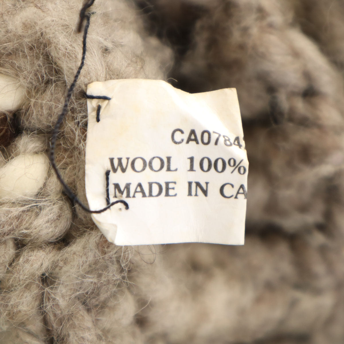 cowichan 80s 90s カナダ製 オールド カウチンジャケット M グレー系 トナカイ メンズ