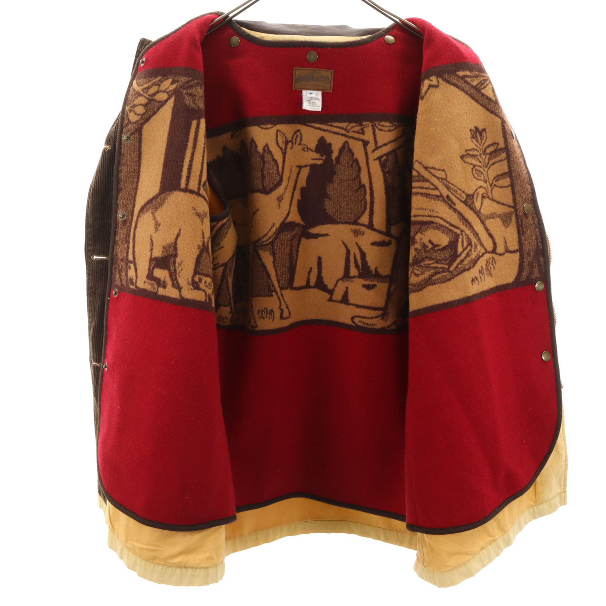 PENDLETON ペンドルトン 90s オールド ライナー付き ハンティングジャケット M ベージュ系 レディース