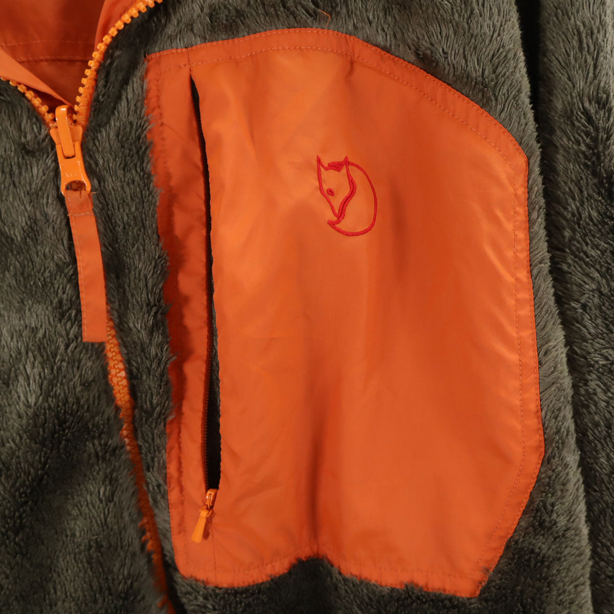 FJALLRAVEN フェールラーベン リバーシブル ジャケット L オレンジ アウトドア メンズ