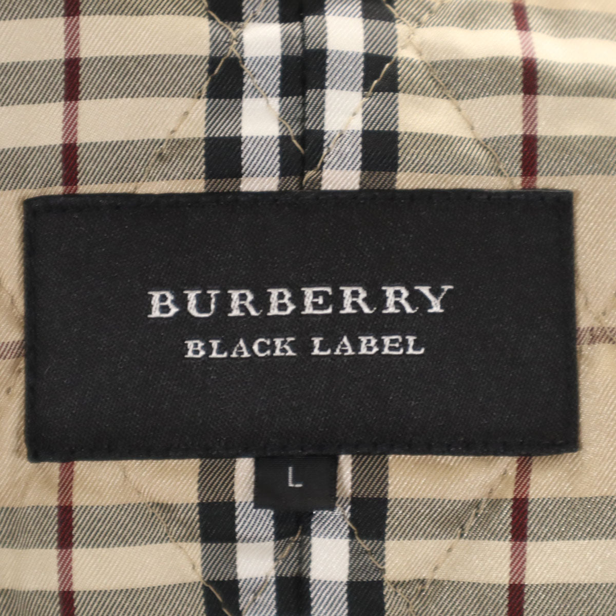 BURBERRY BLACK LABEL バーバリーブラックレーベル ジャケット L グレー 三陽商会 メンズ