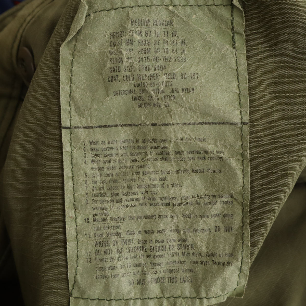 アメリカ軍 ミリタリージャケット M カーキ メンズ
