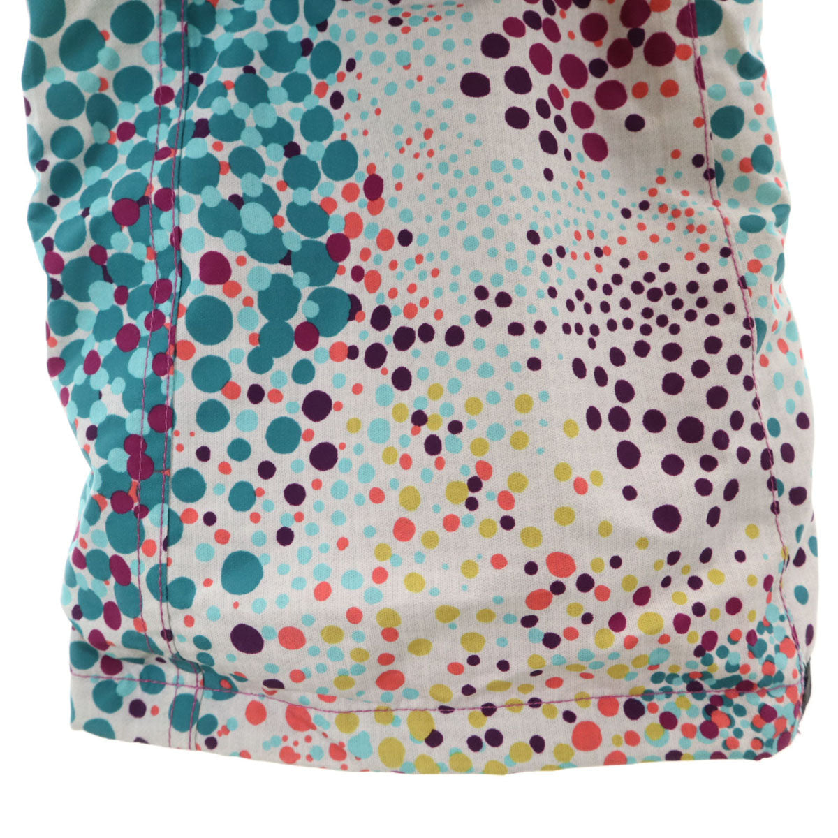 BURTON バートン 総柄 スノーボード ウェア 上下 セットアップ M ホワイト系 スキーウェア キッズ