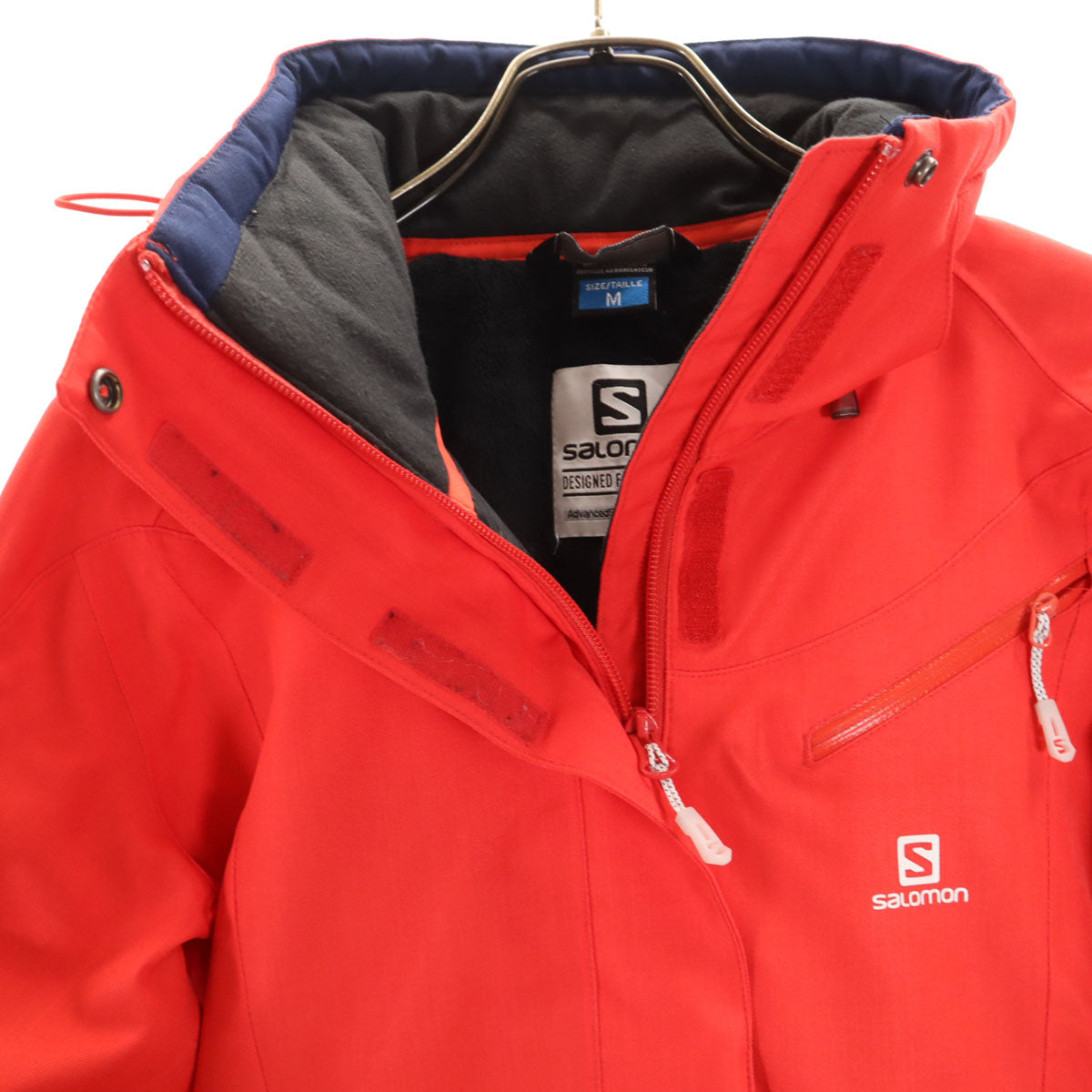 SALOMON サロモン スノーボード ウェア 上下 セットアップ M オレンジ系 スキーウェア レディース