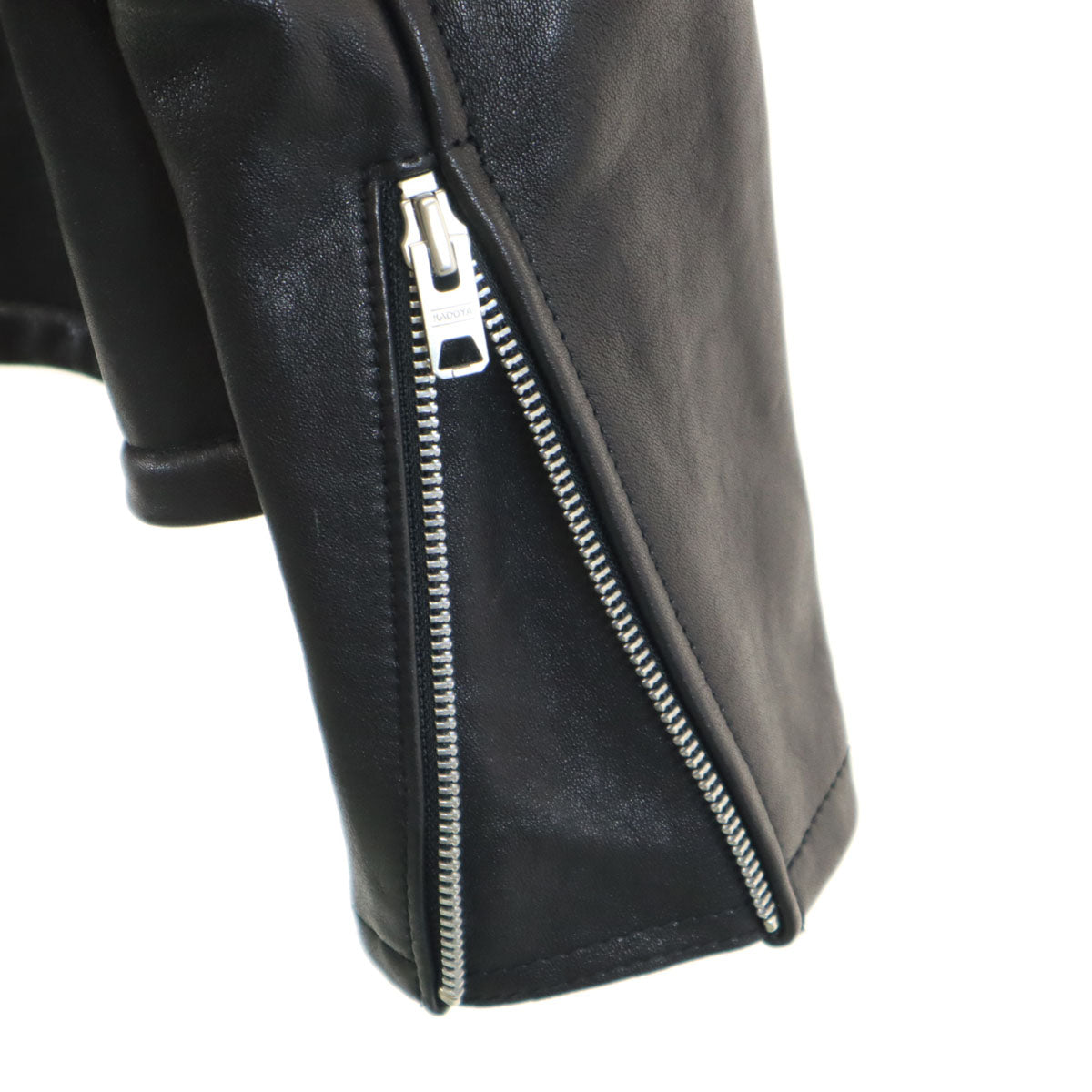 美品 KADOYA カドヤ レザージャケット LL ブラック メンズ