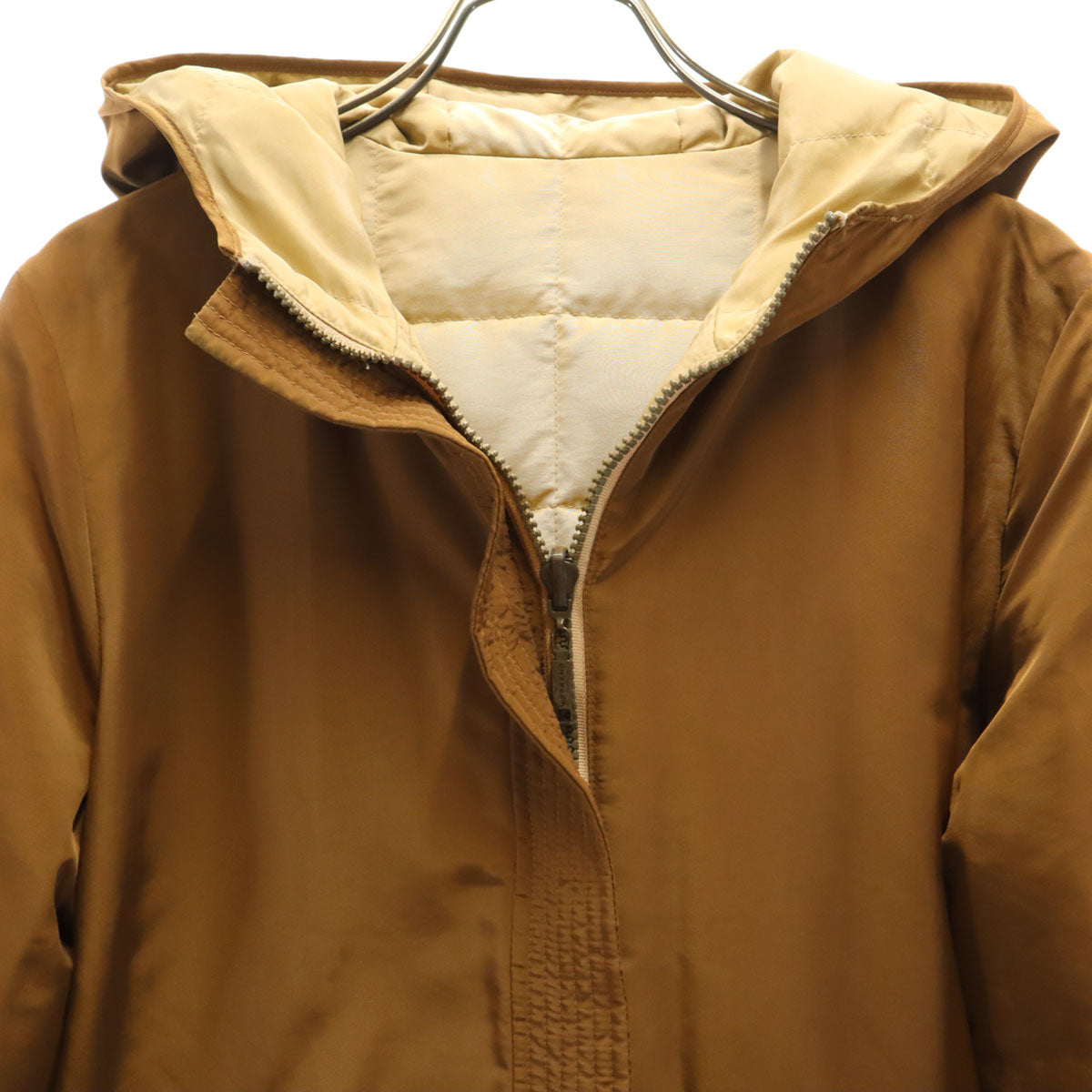 MAX MARA Weekend マックスマーラウィークエンド ハンガリー製 ジャケット 36 ブラウン リバーシブル レディース