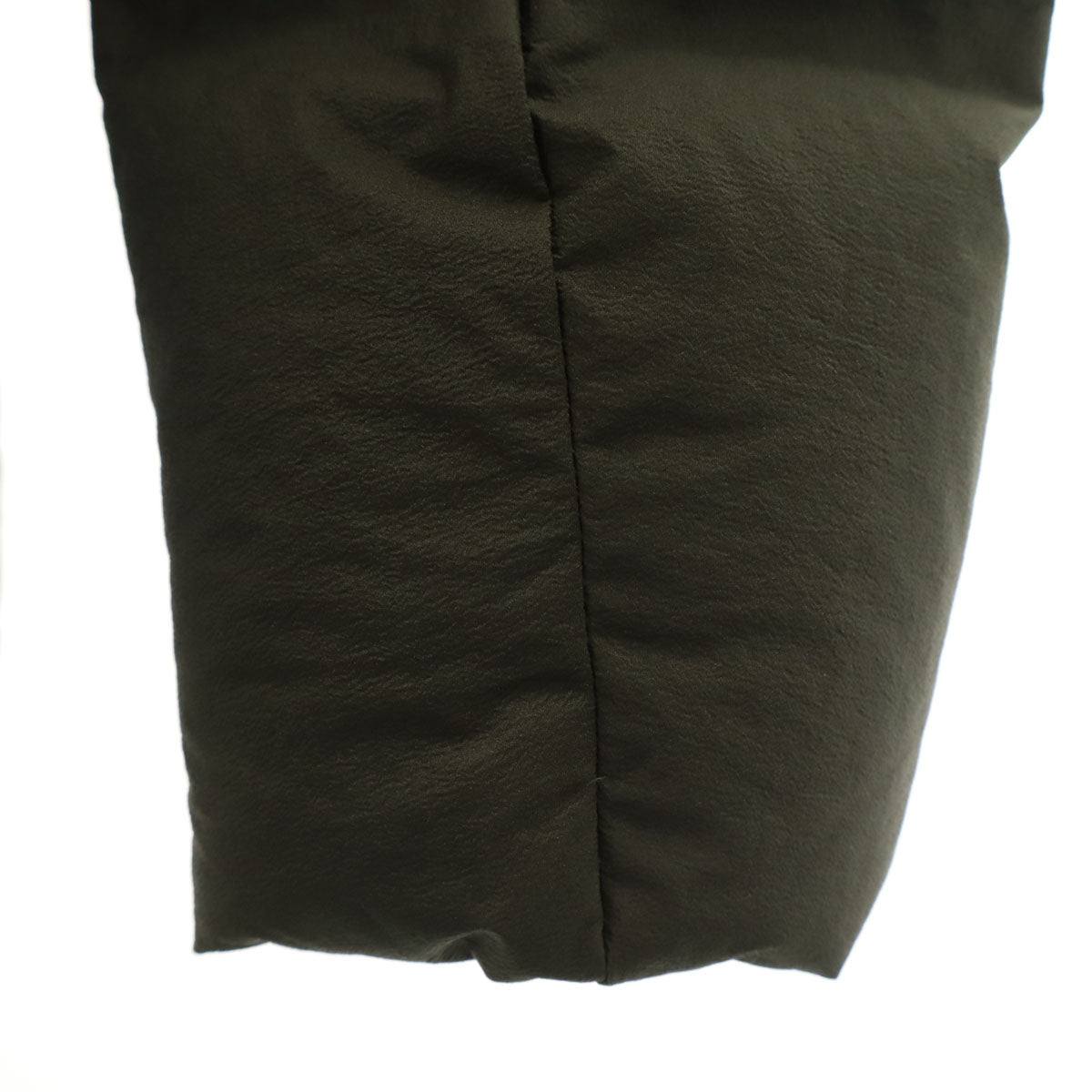 UNIQLO ユニクロ シームレス ダウンパーカー S カーキ メンズ