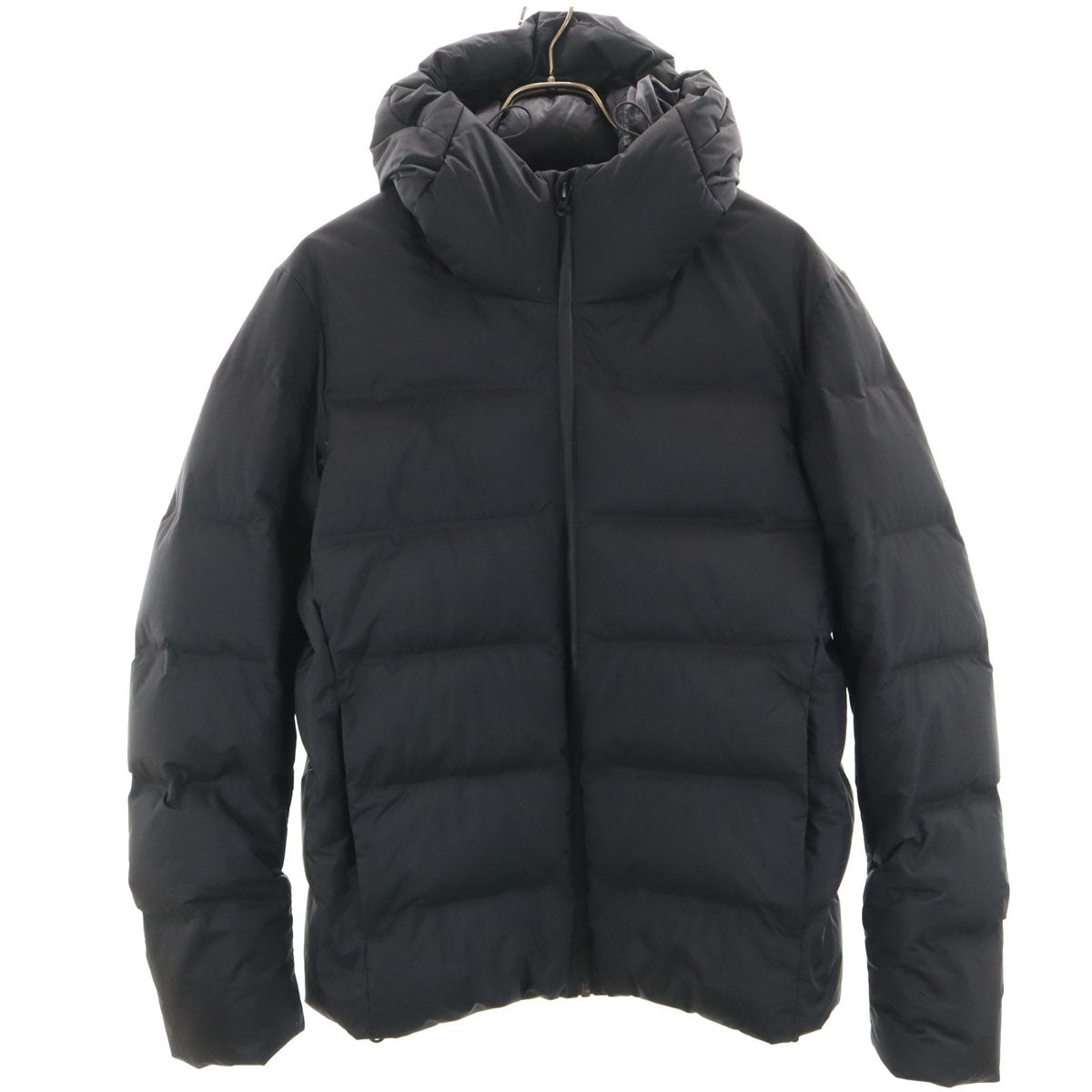 UNIQLO ユニクロ シームレス ダウンパーカー M ブラック メンズ