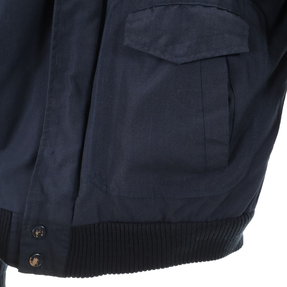 70s 80s ヴィンテージ G-1 フライトジャケット 50 ネイビー メンズ