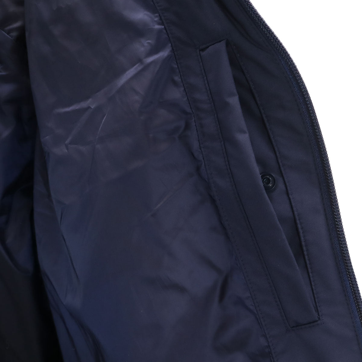 UNIQLO ユニクロ シームレス ダウンパーカー L ネイビー 3Dカット メンズ