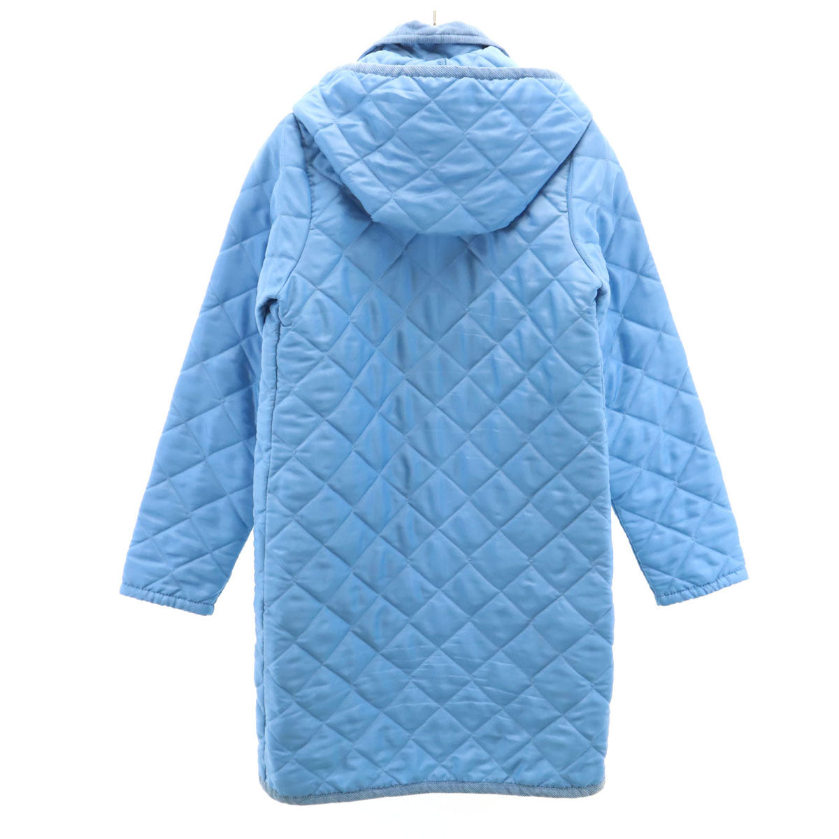 LAVENHAM ラベンハム イングランド製 キルティングコート 34 水色 レディース