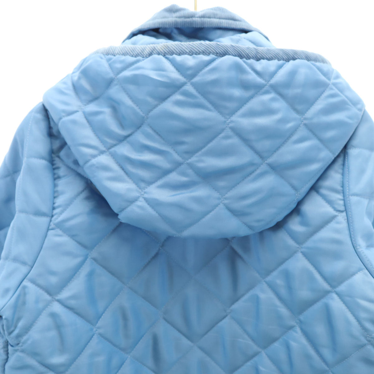 LAVENHAM ラベンハム イングランド製 キルティングコート 34 水色 レディース