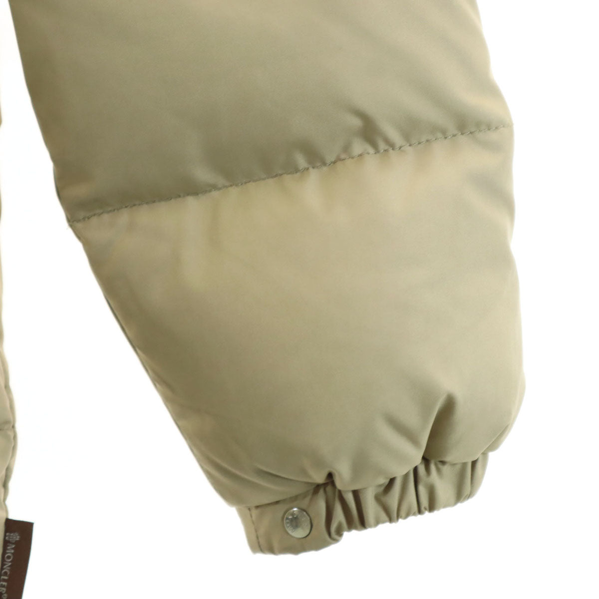 MONCLER モンクレール ダウンジャケット 0 ベージュ ラクーンファー付き レディース