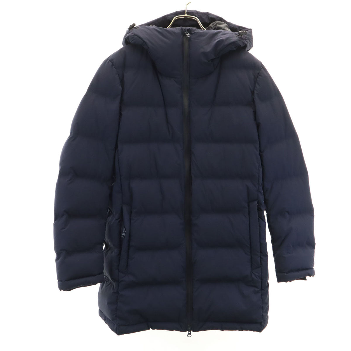 UNIQLO ユニクロ シームレス ダウンコート XS ネイビー メンズ