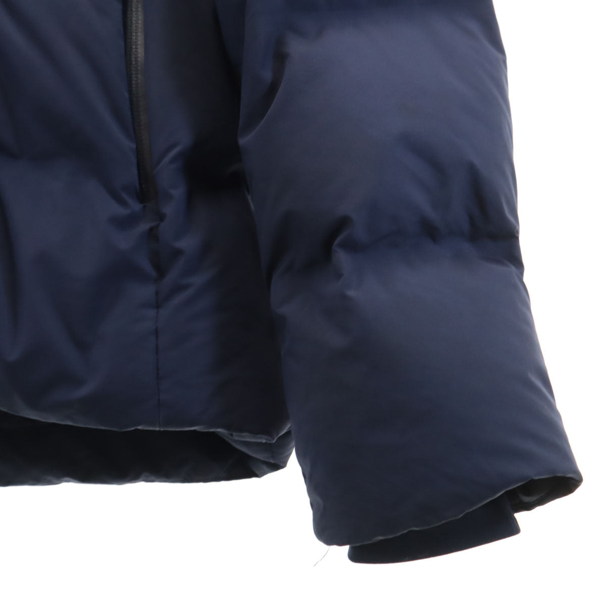 UNIQLO ユニクロ シームレス ダウンパーカー L ネイビー 3Dカット メンズ