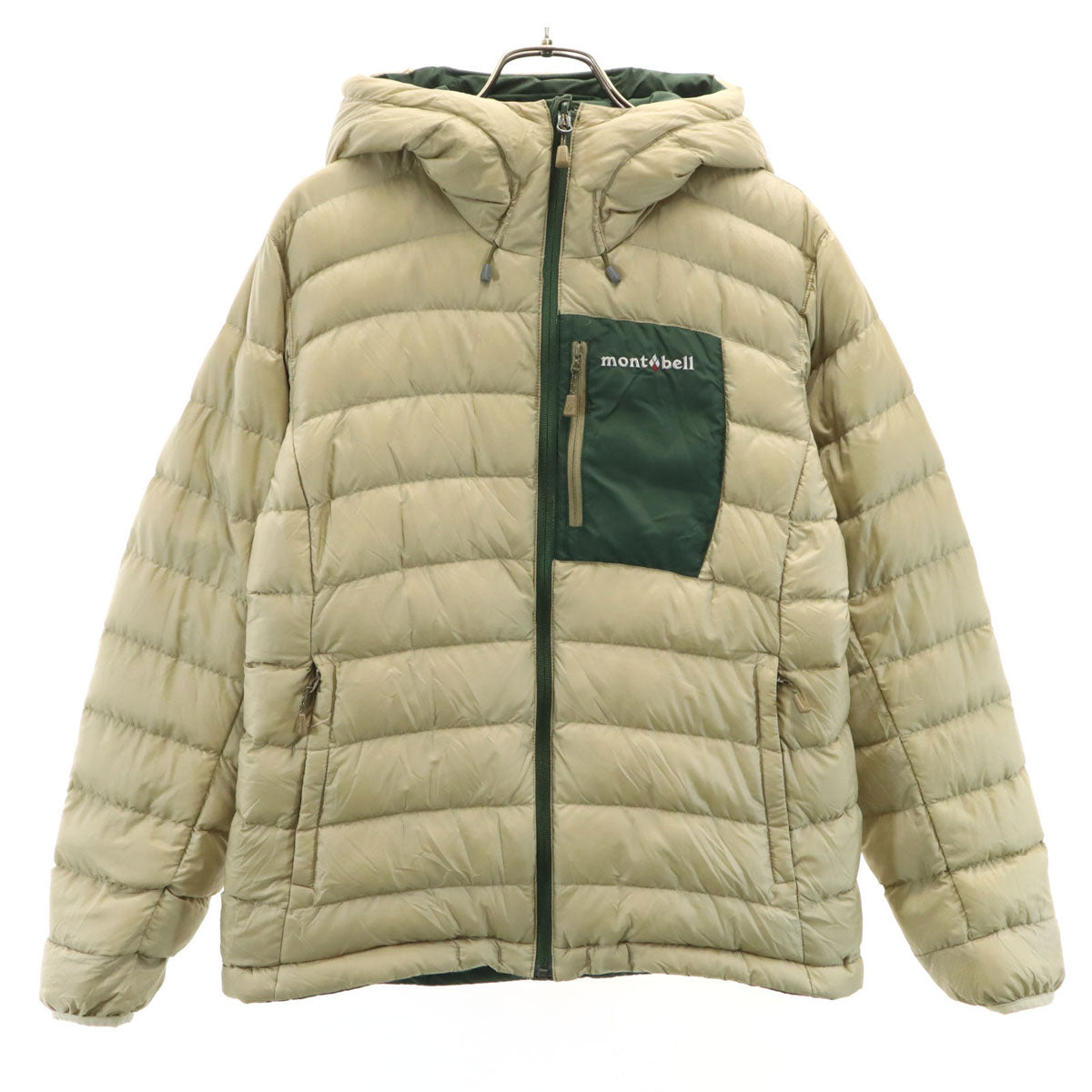 mont-bell モンベル コロラド リバーシブル ダウンジャケット M グリーン系 レディース