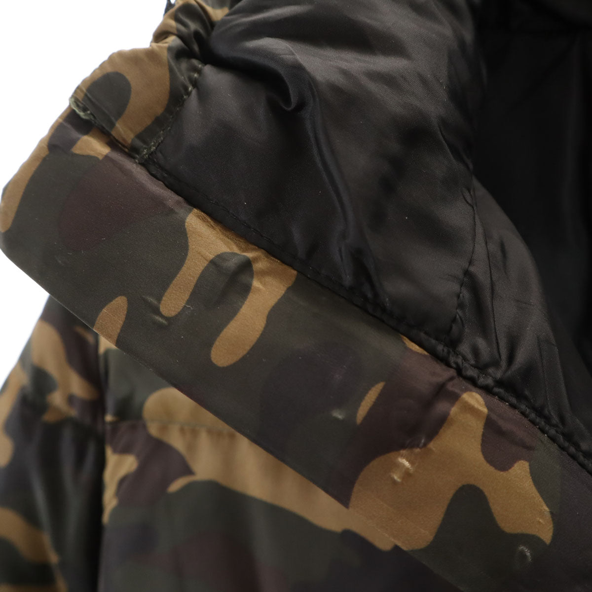 FRANKLIN&MARSHALL フランクリンマーシャル 迷彩 ダウンジャケット S メンズ