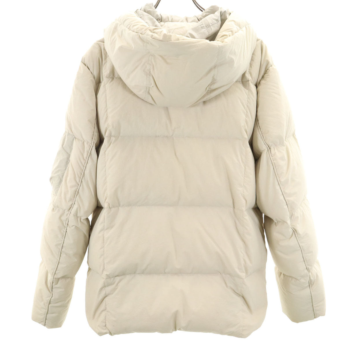 nano universe ナノユニバース 西川ダウン SHIELD ダウンジャケット XL ベージュ メンズ