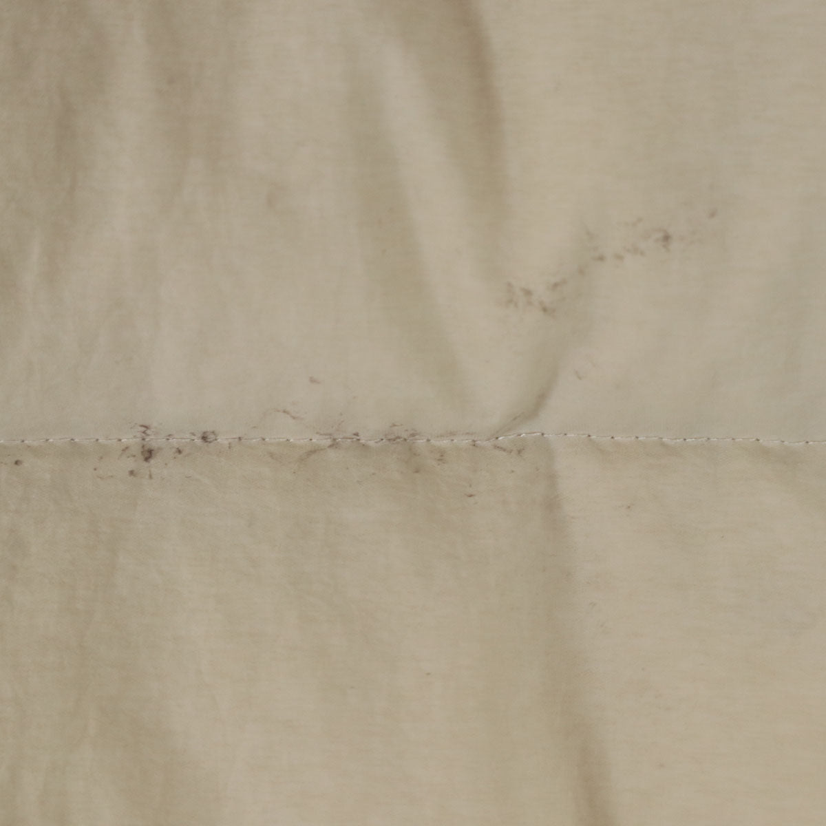 nano universe ナノユニバース 西川ダウン SHIELD ダウンジャケット XL ベージュ メンズ