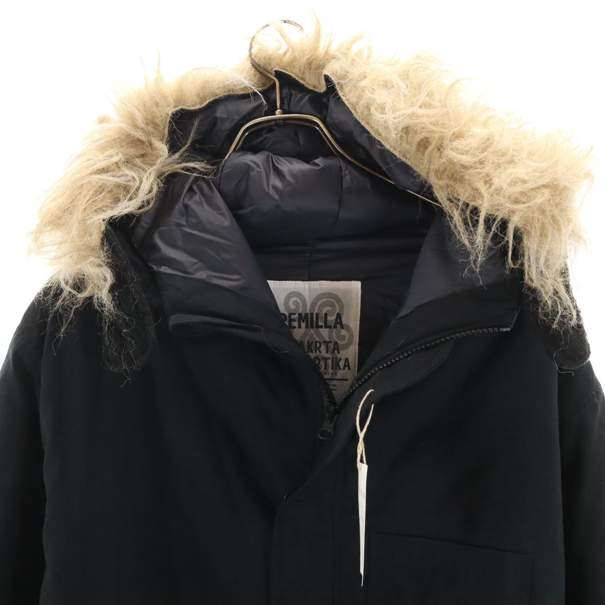 未使用 remilla レミーラ 日本製 中綿ジャケット L ブラック メンズ