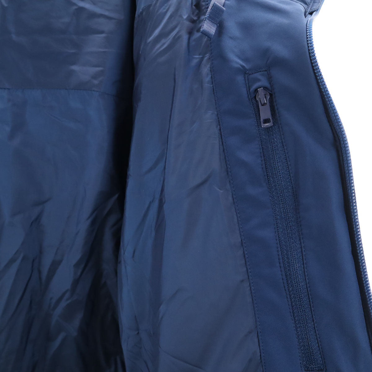 UNIQLO ユニクロ シームレス ダウンパーカー S 青紺 3Dカット メンズ