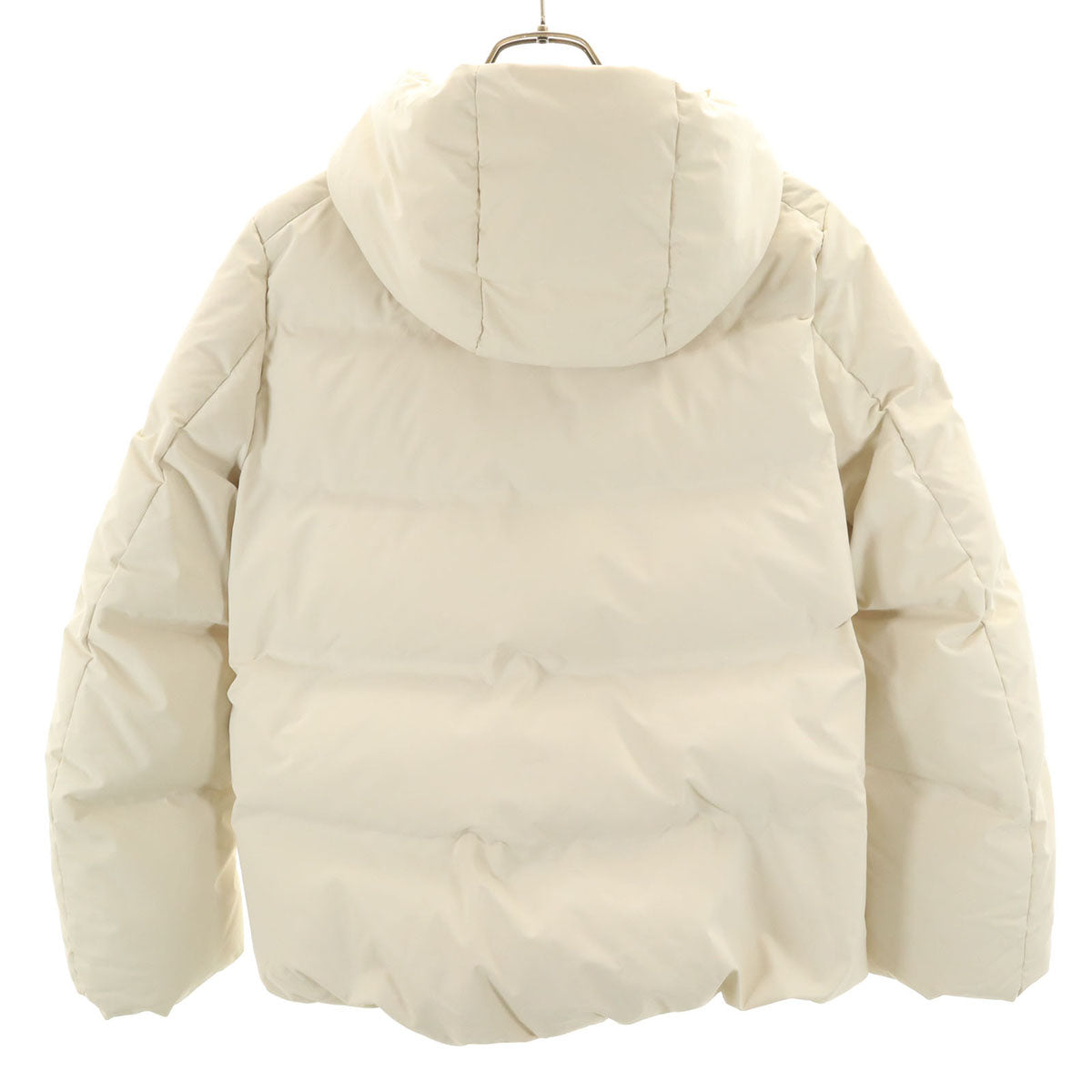 未使用 UNIQLO ユニクロ シームレス ダウンパーカー M アイボリー レディース