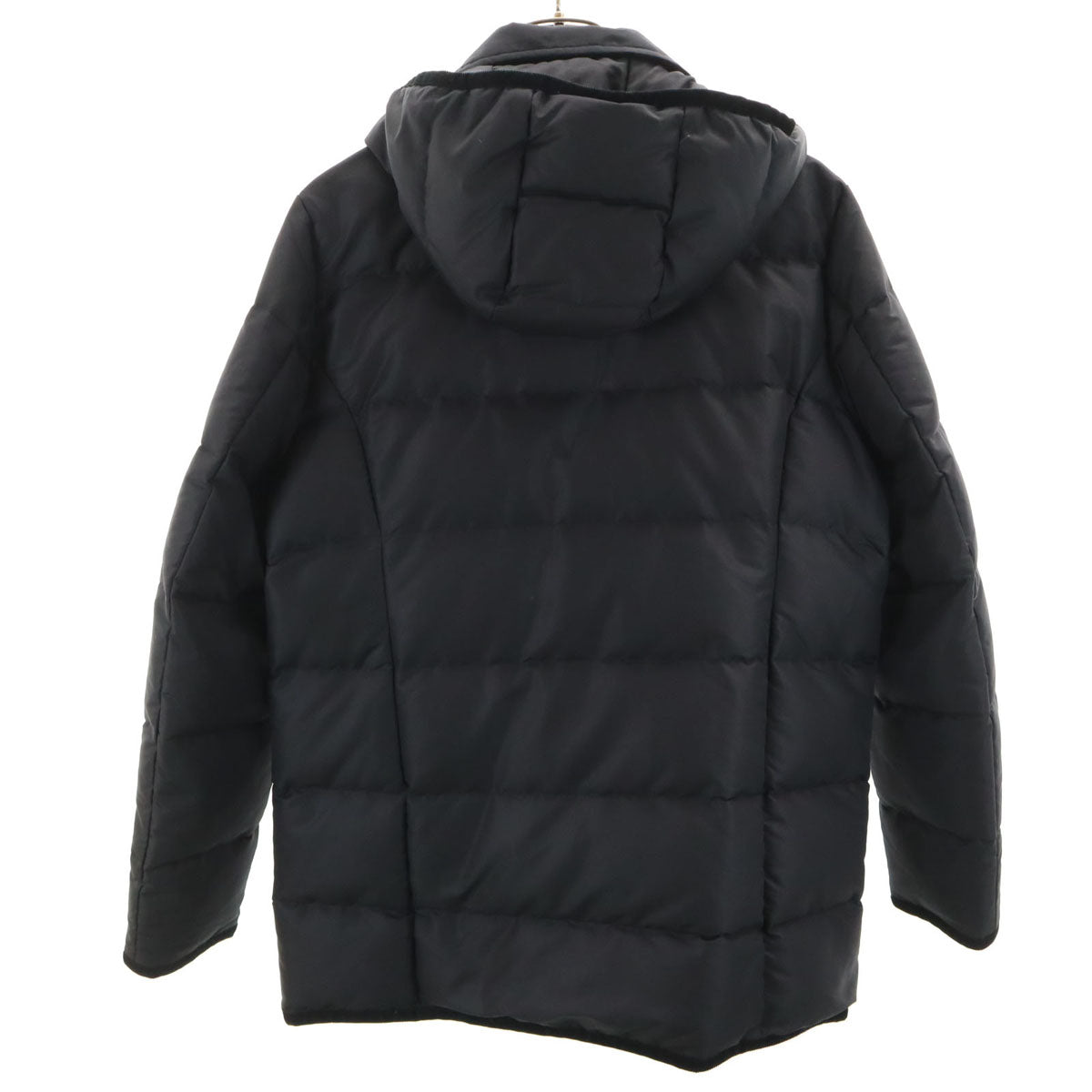 nano universe ナノユニバース NISHIKAWA DOWN ダウンジャケット M ブラック メンズ