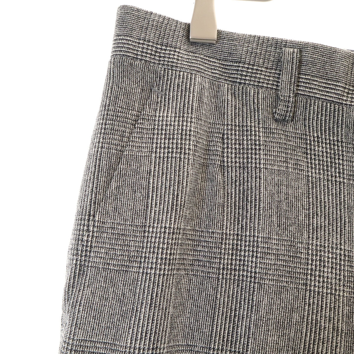 LANVIN ランバン グレンチェック テーラードジャケット 上下 セットアップ M グレー メンズ