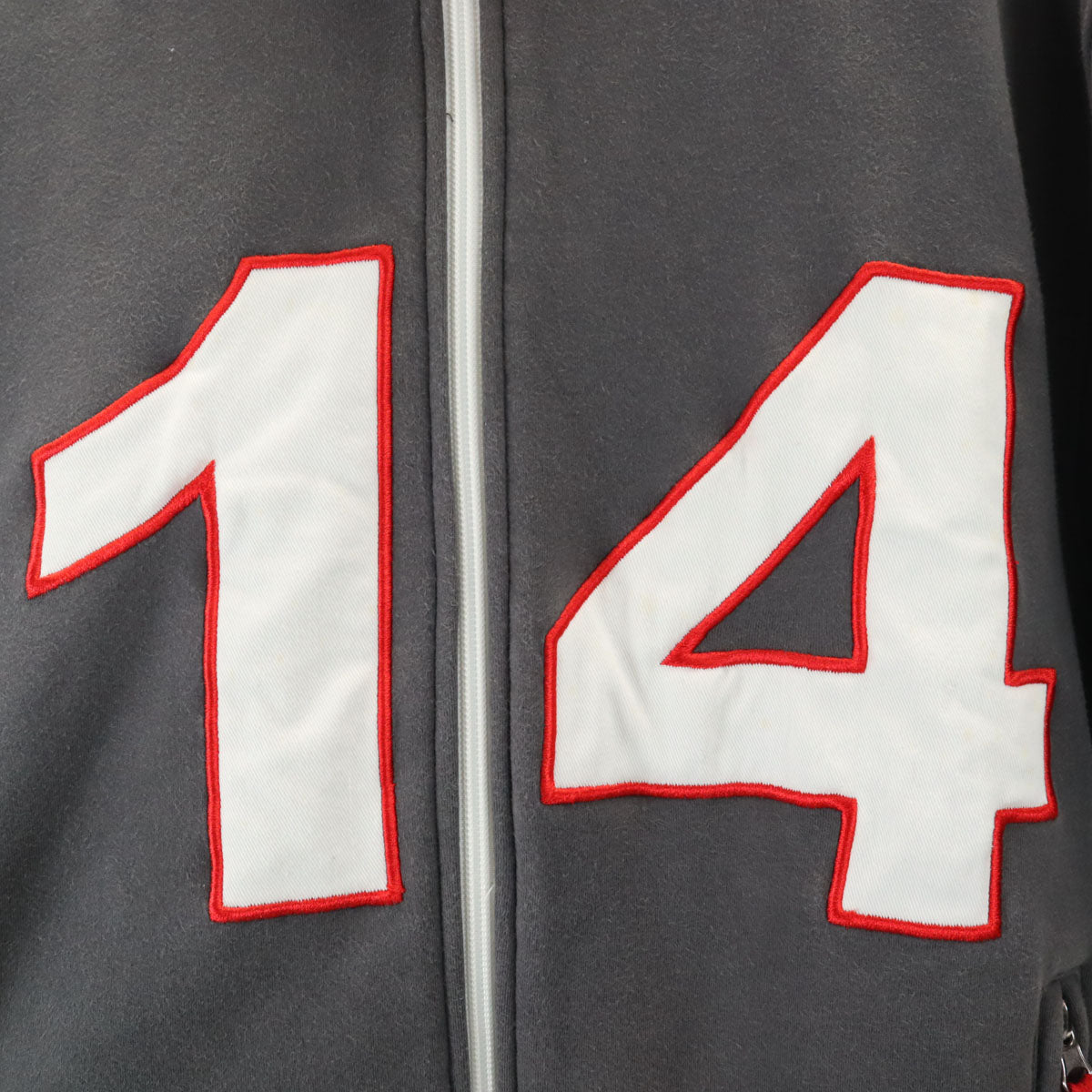 GLOBAL SPORTS グローバルスポーツ sauber F1 Team 小林可夢偉 スウェット ジップジャケット L グレー 裏フリース メンズ