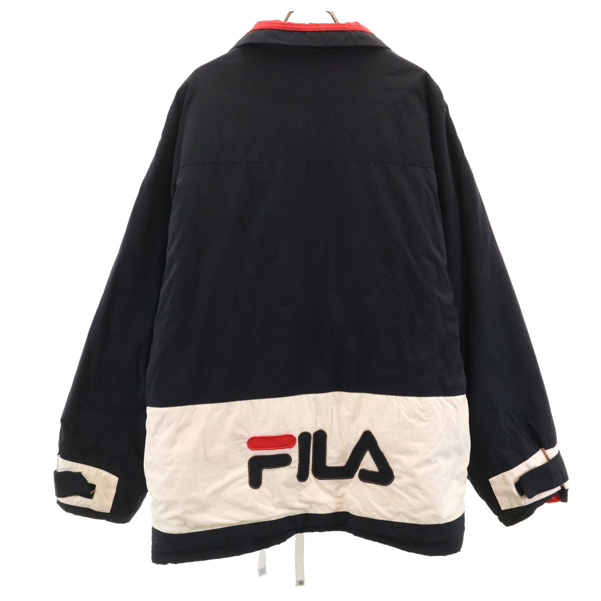 FILA フィラ 90s オールド 中綿ジャケット M ネイビー メンズ