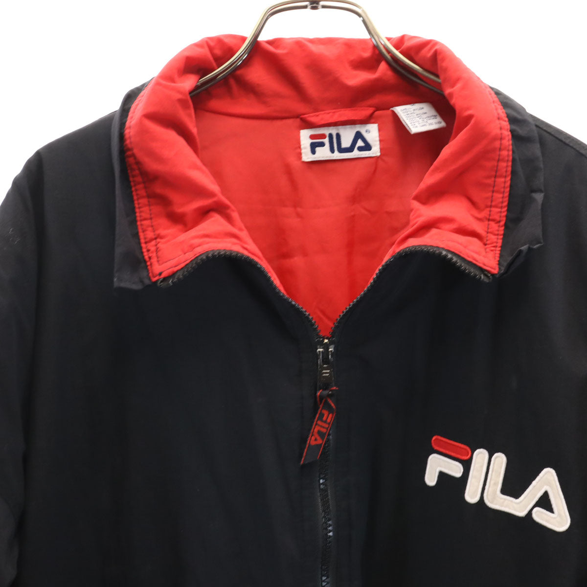 FILA フィラ 90s オールド 中綿ジャケット M ネイビー メンズ