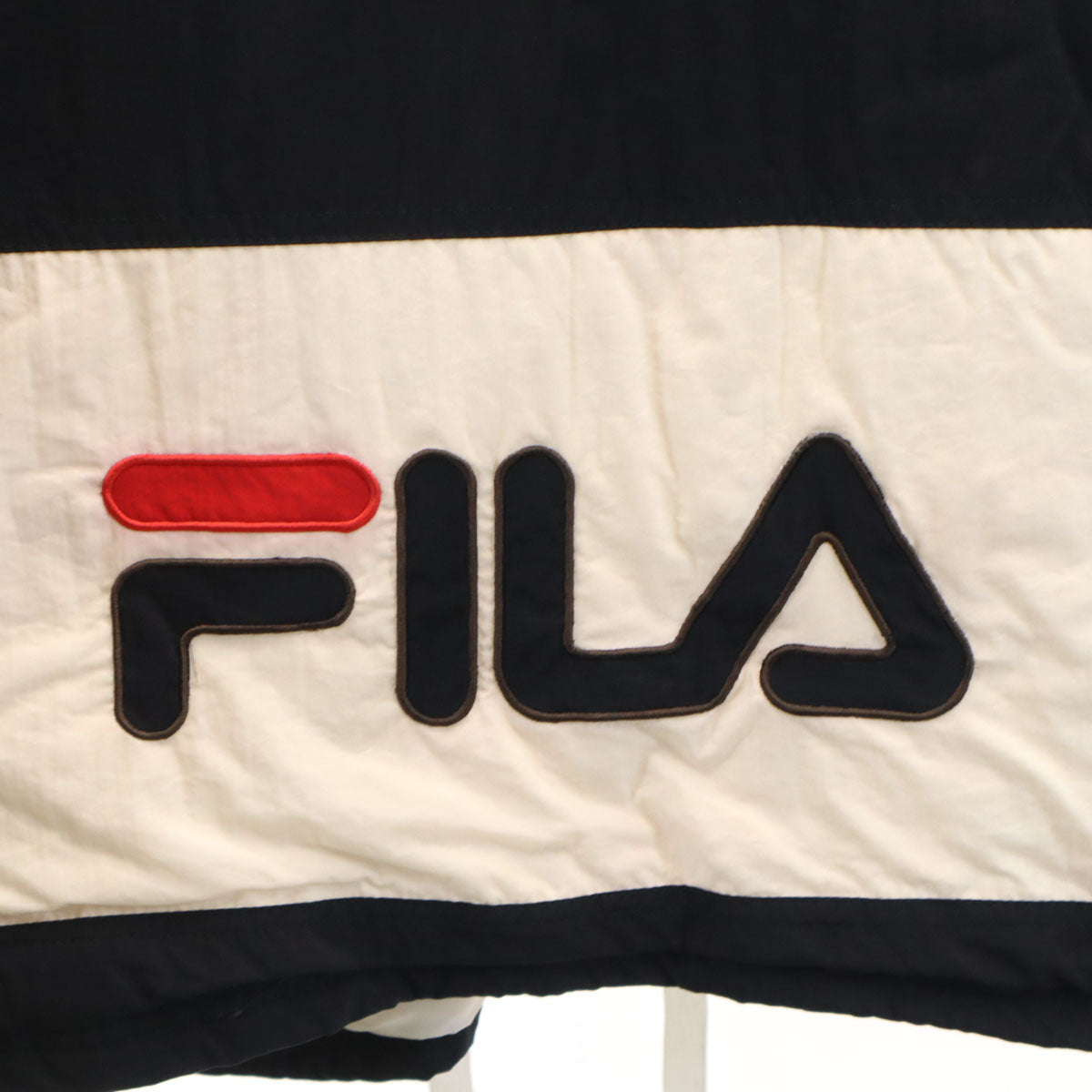 FILA フィラ 90s オールド 中綿ジャケット M ネイビー メンズ